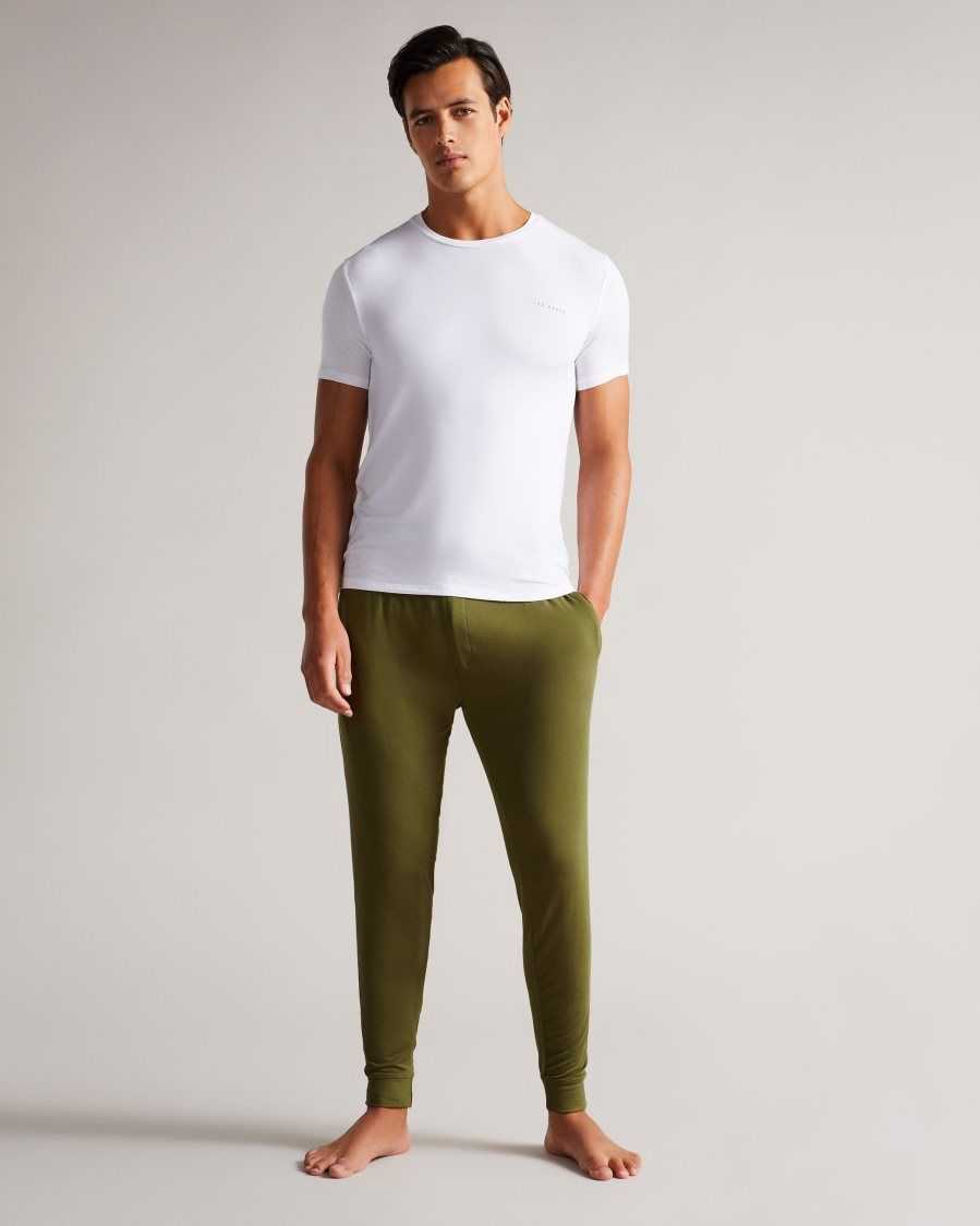 Ted Baker Rrobiin Solid Modal Joggers Khaki | 4275039-ML