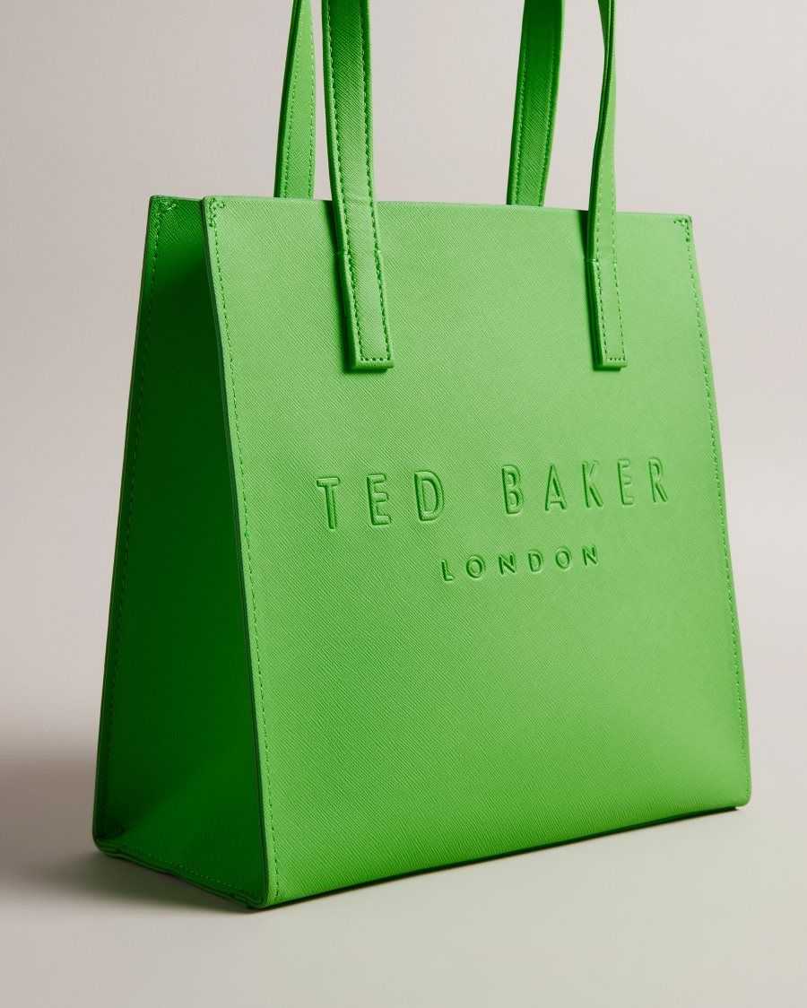 Ted Baker Seacon Small Crosshatch Icon Bag Green | 3860517-ZU