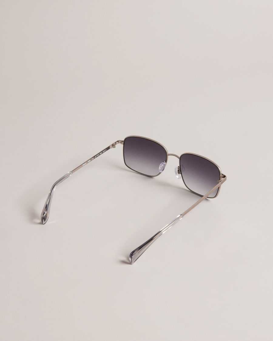 Ted Baker Shaauni Metal Frames Sunglasses Gunmetal | 9857106-JK