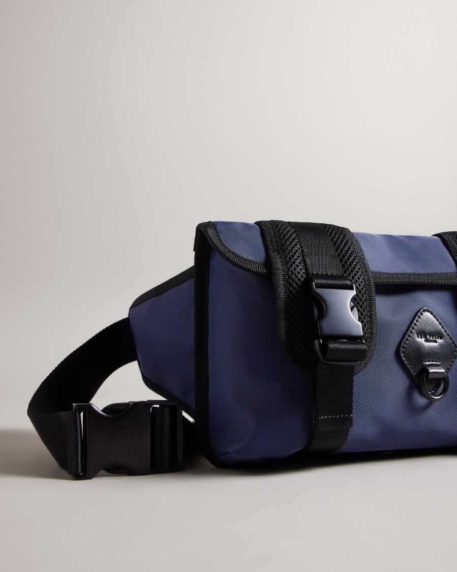 Ted Baker Shutle Nylon Bumbag Navy | 9580246-TP