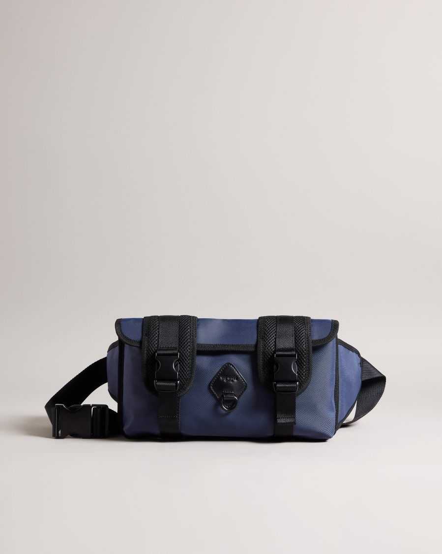 Ted Baker Shutle Nylon Bumbag Navy | 9580246-TP