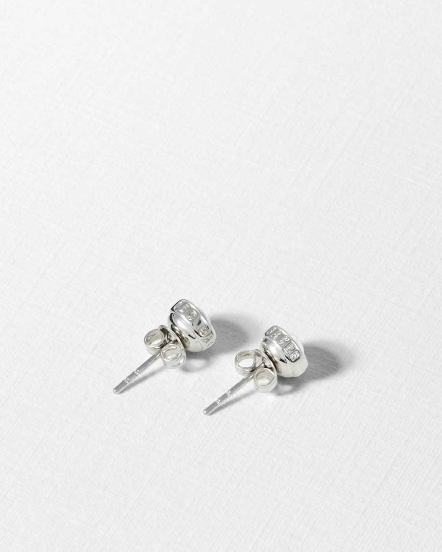 Ted Baker Sinaa Round Stud Earrings Crystal | 9304281-YM