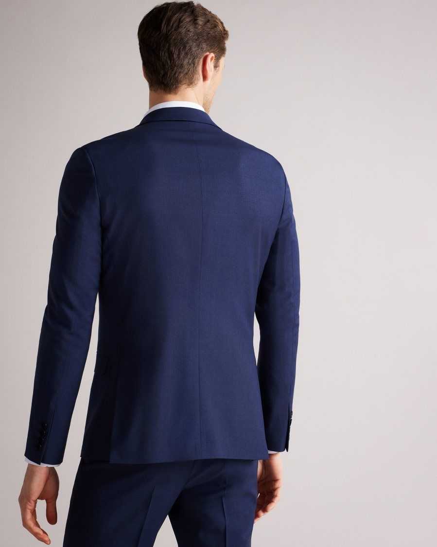 Ted Baker Sinjjs Slim Fit Plain Suit Jacket Dark Blue | 7813904-LV