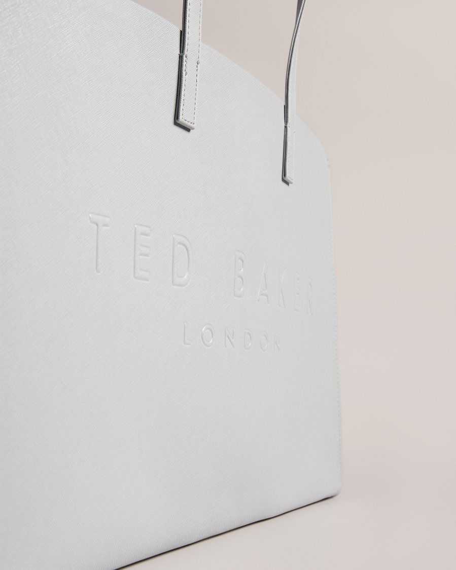 Ted Baker Sukicon Large Icon Bag Light Grey | 4056273-AS