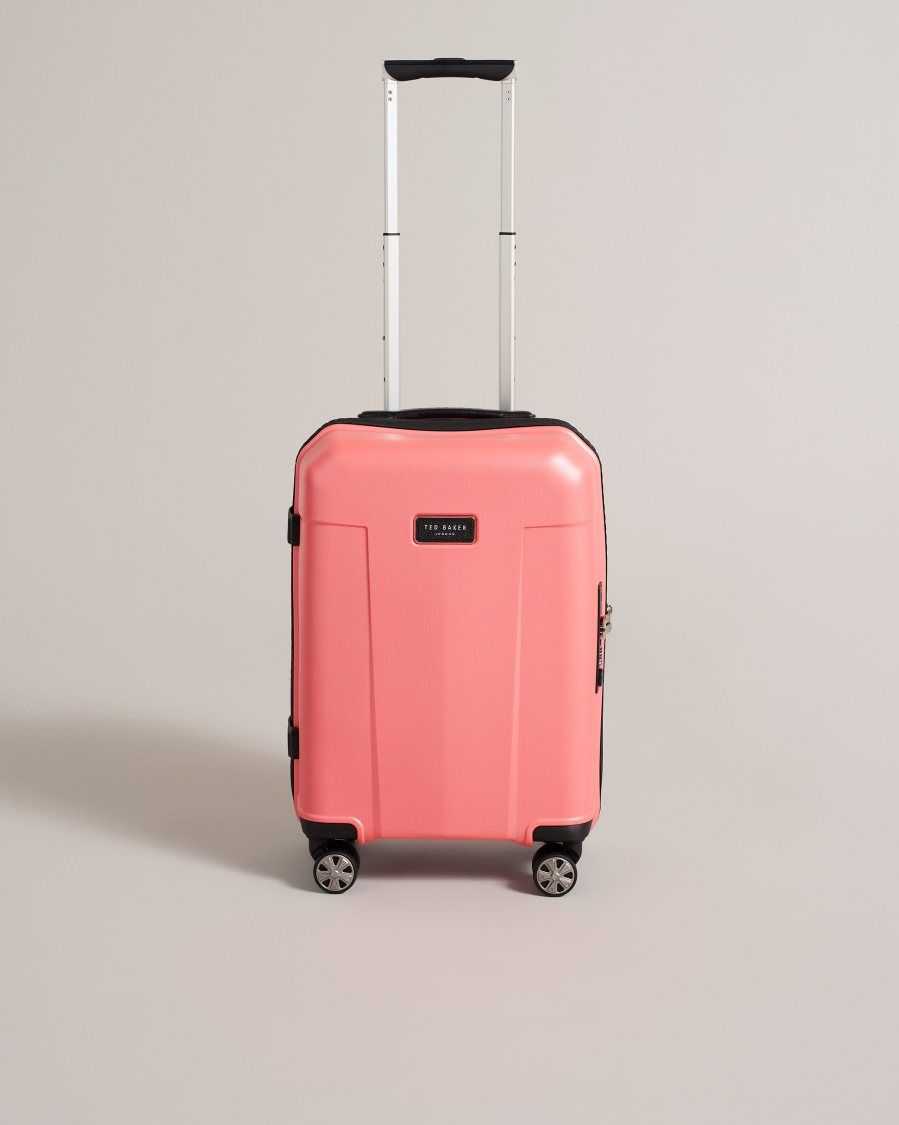 Ted Baker Sunniy Flying Colours Cabin Suitcase 54 x 37 x 24cm Coral | 0568947-EX