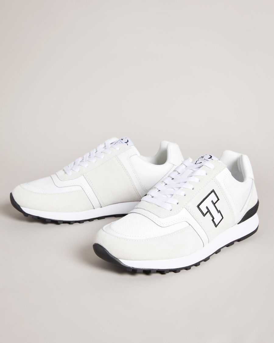 Ted Baker Telvi Retro Runner Trainer White | 4280156-ZW