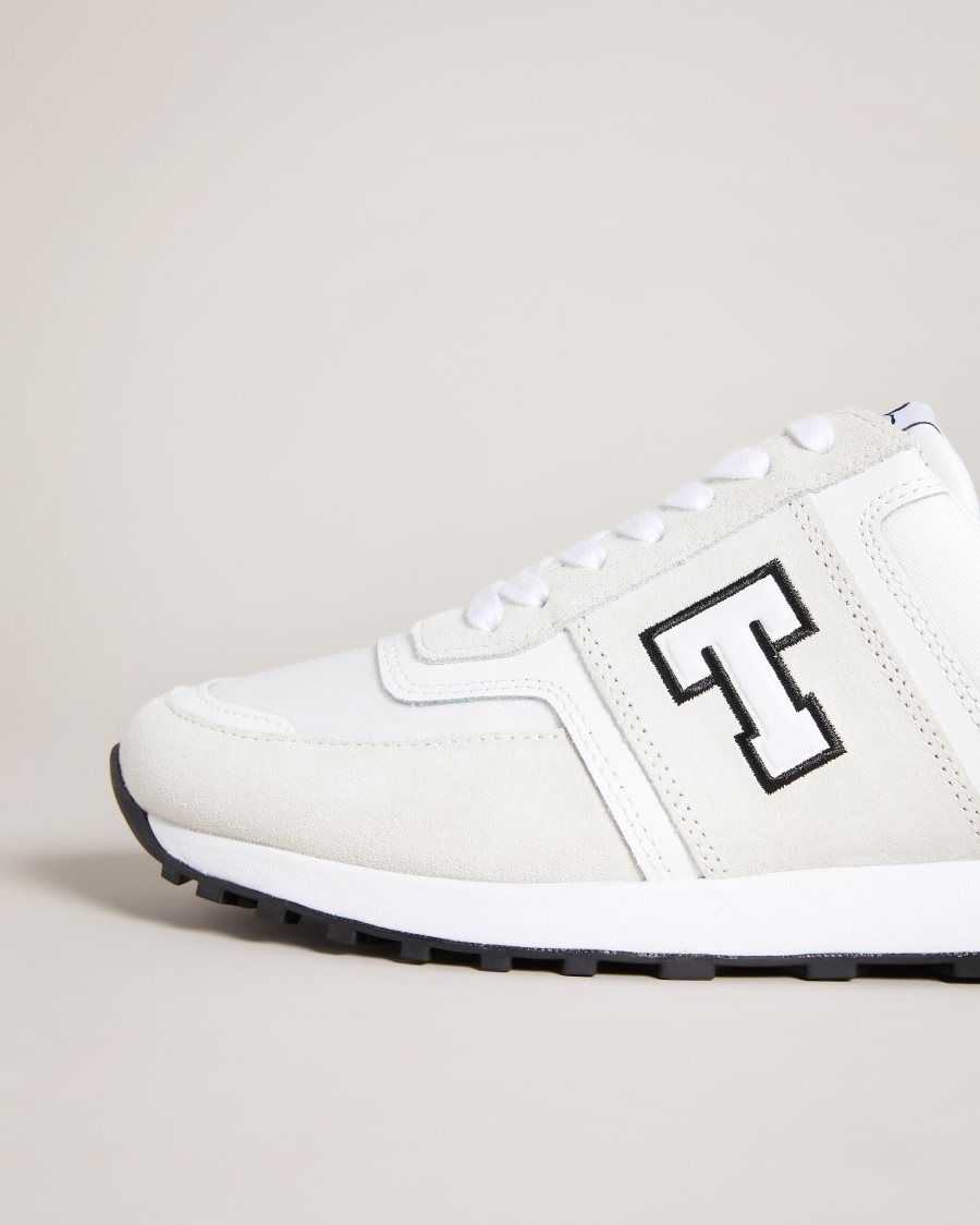 Ted Baker Telvi Retro Runner Trainer White | 4280156-ZW