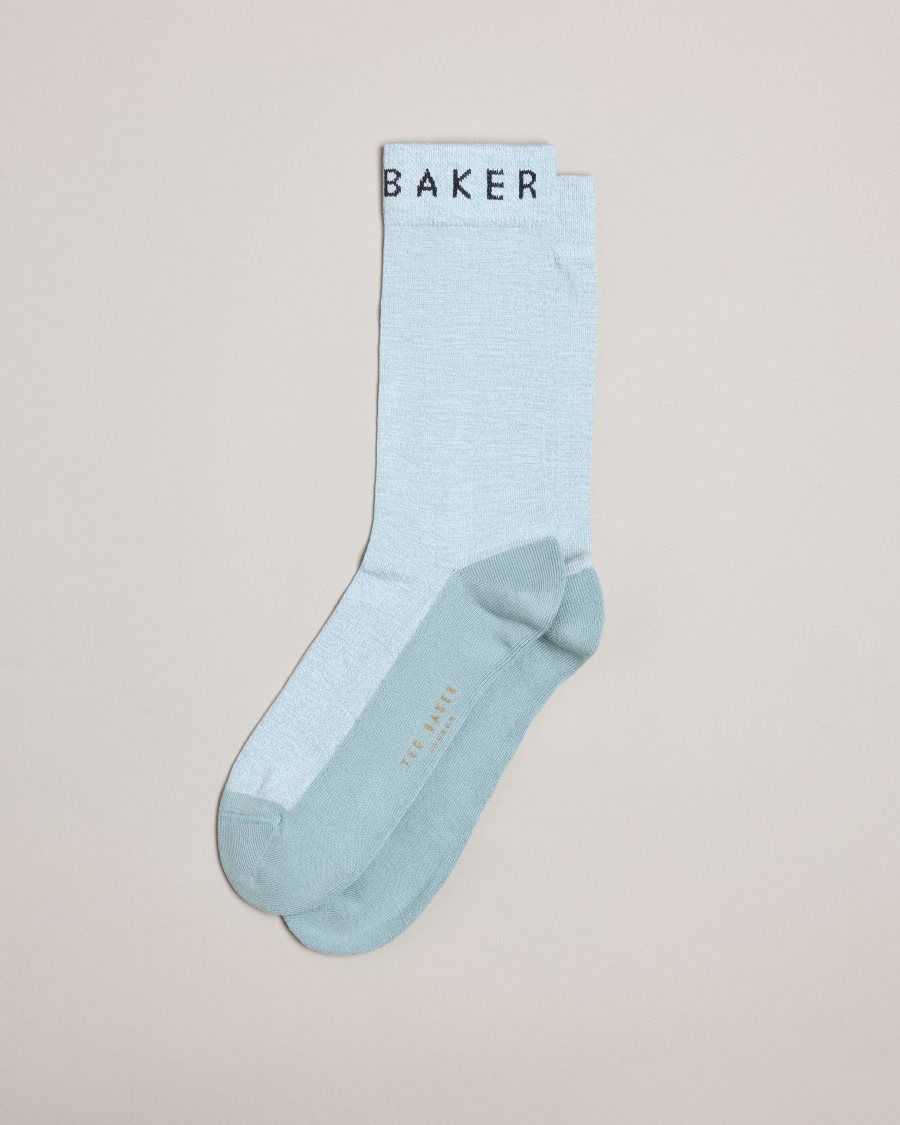 Ted Baker Twistsk Twisted Yarn Socks Blue | 4653072-CT