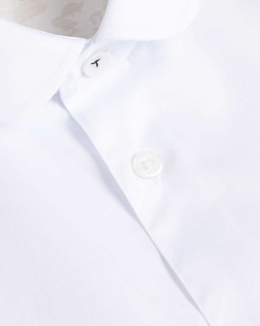 Ted Baker Witfor Long Sleeve Rounded Collar Shirt White | 2769035-JQ