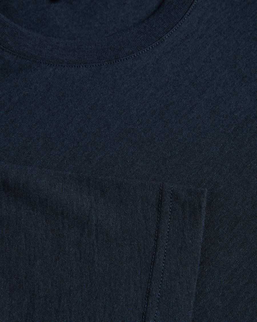 Ted Baker Zeppel Cashmere Blend T-Shirt Navy-Blue | 4510398-HC