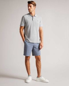 Ted Baker Ashfrd Chino Shorts Medium Blue | 9231670-NC