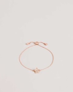 Ted Baker Braidn Blossom Bracelet Rose Gold Colour | 7256940-UD