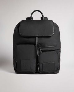 Ted Baker Disrict Modular Backpack Black | 2583714-OR