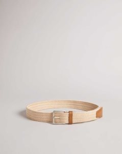 Ted Baker Diumm Woven Belt Natural | 4067312-GW