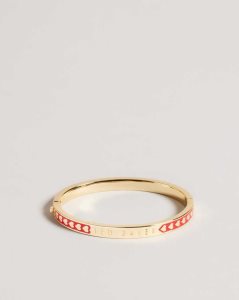 Ted Baker Eellie Enamel Heart Bangle Red | 9301457-KG