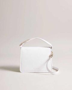 Ted Baker Emie Jewel Detail Crossbody Bag Ecru | 7801523-VZ