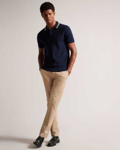 Ted Baker Genay Slim Chinos Stone | 3179452-RQ