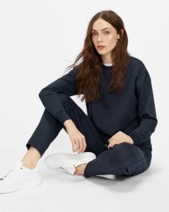 Ted Baker Mialou Lounge Sweater Navy | 4153902-EW