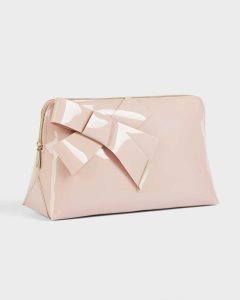 Ted Baker Nicco Knot Bow Washbag Pale Pink | 7965381-QK