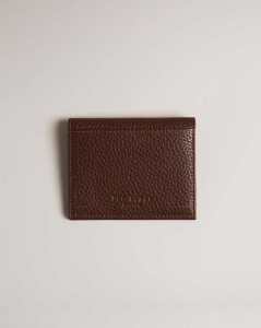 Ted Baker Pannal Colour Panel Card Holder Brown | 7631209-JM