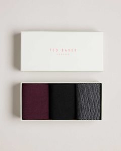 Ted Baker Prezzie Three Pack Of Assorted Socks Assorted | 7215398-LC