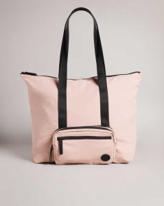 Ted Baker Resmay Foldaway Tote Bag Pale Pink | 3085796-WY