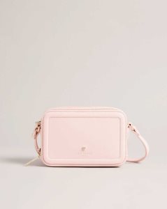 Ted Baker Stinah Heart Studded Small Camera Bag Pale Pink | 1208569-NO